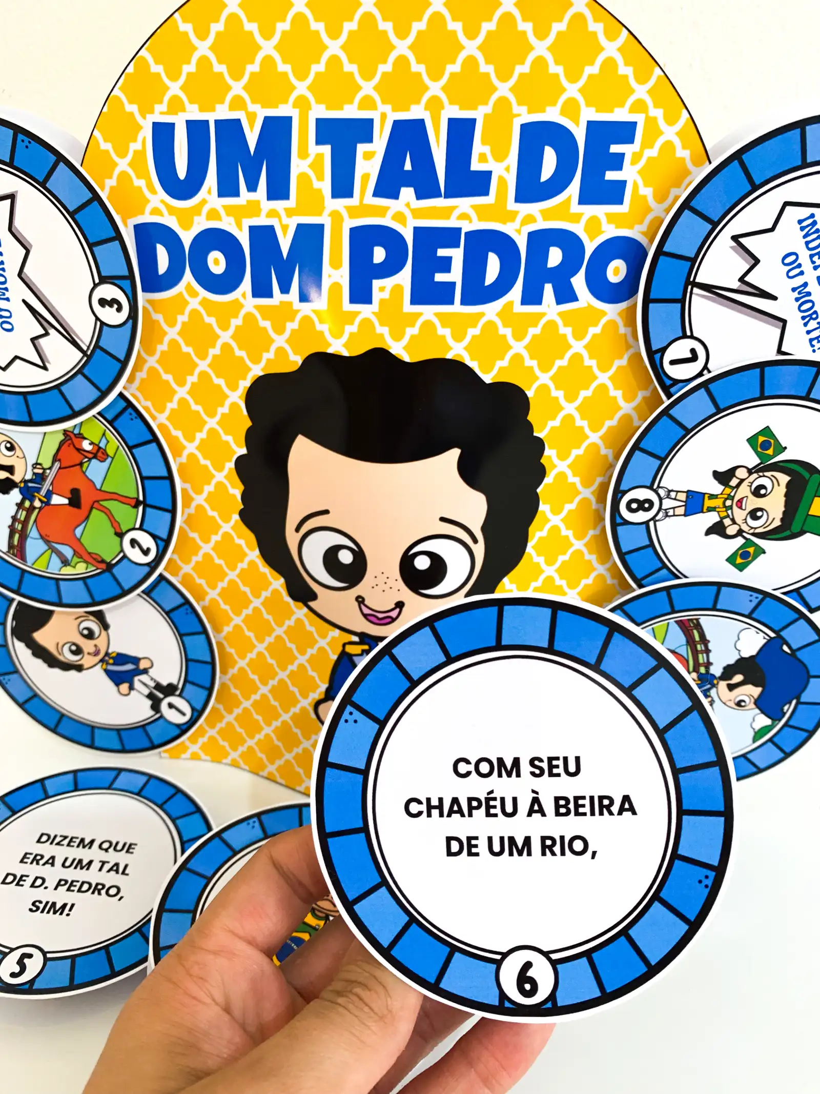 Luva Musical “Um Tal de Dom Pedro” – Recurso Interativo — amostra 5: Recurso pedagógico Luva Musical “Um Tal de Dom Pedro”…