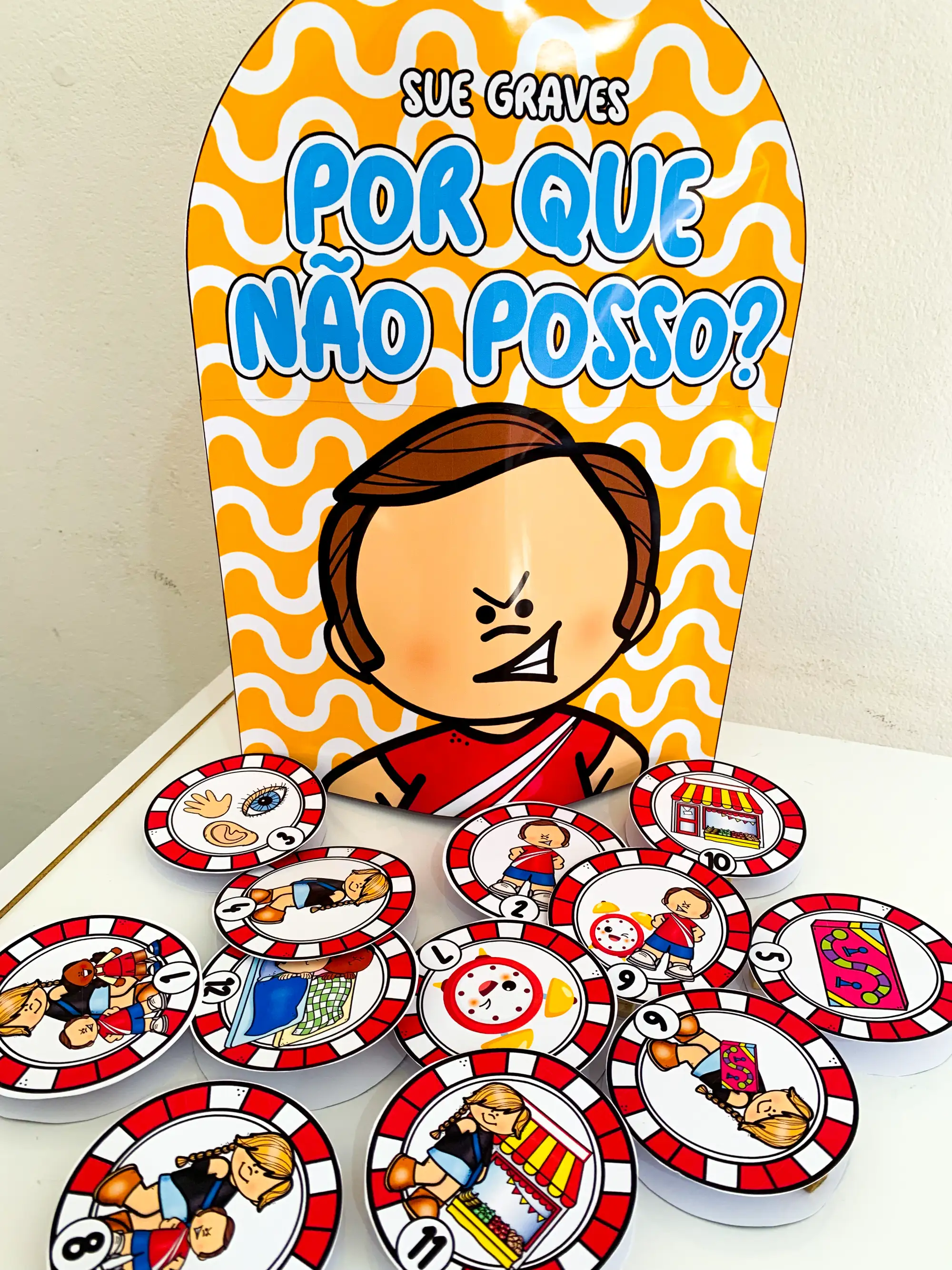 Luva para contação de História “Porque não posso? — capa do material