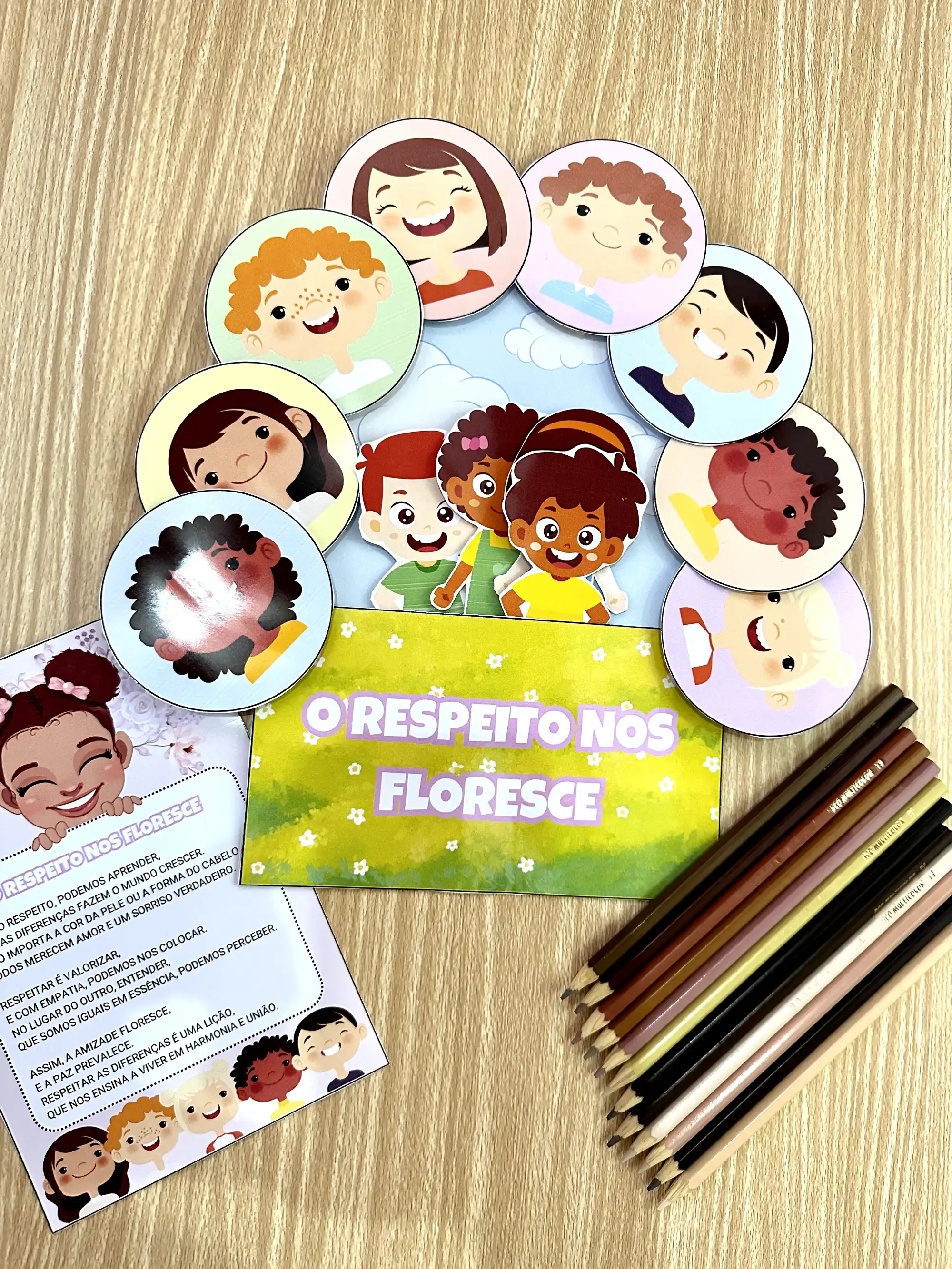 Luva Pedagógica Consciência Negra - O Respeito nos Faz Florescer — Datas comemorativas para Educação Infantil: Luva…