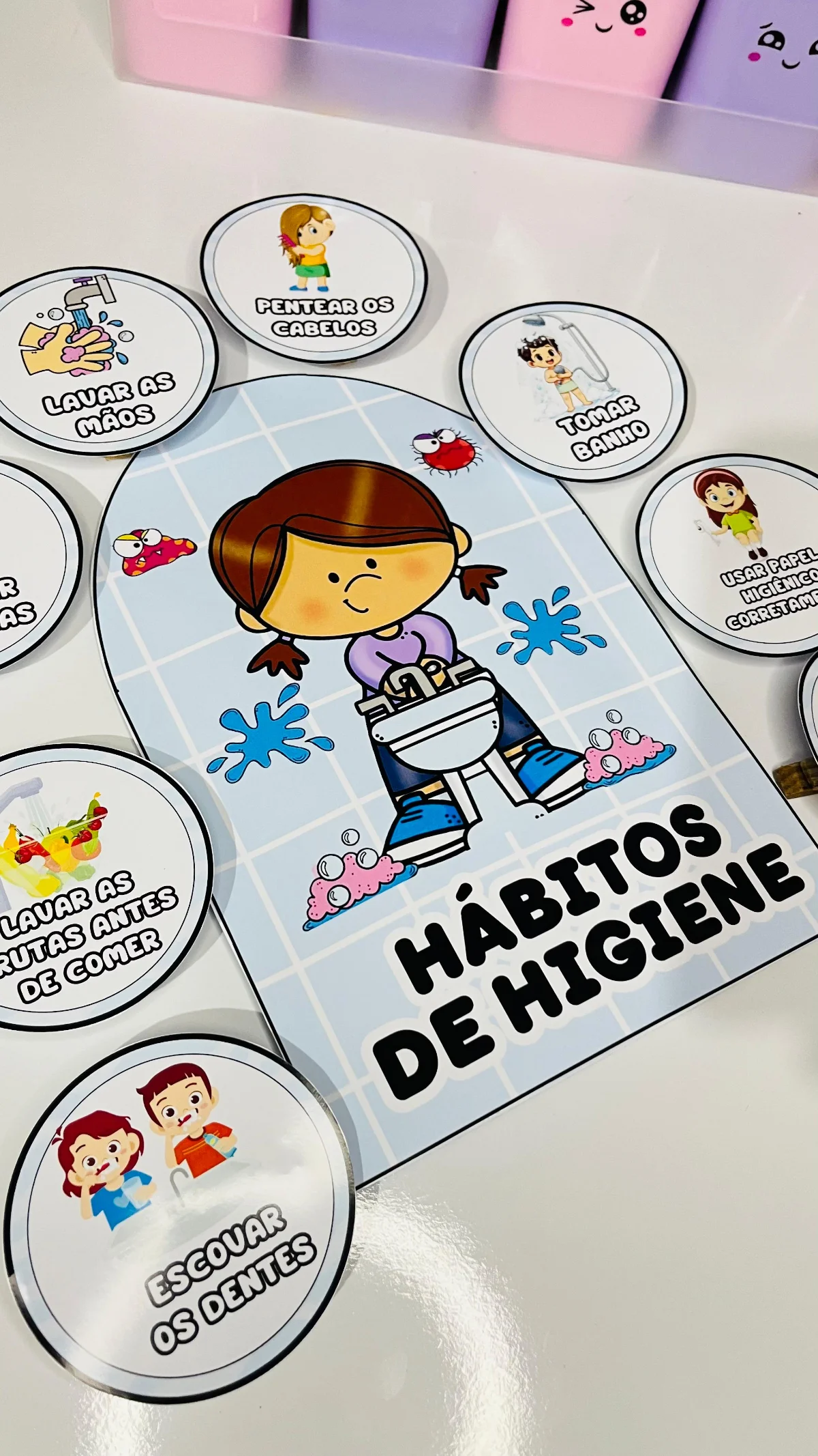 Luva Pedagógica: Hábitos de higiene – PDF para Imprimir — amostra 1: Sobre o Luva Pedagógica: Hábitos de higiene