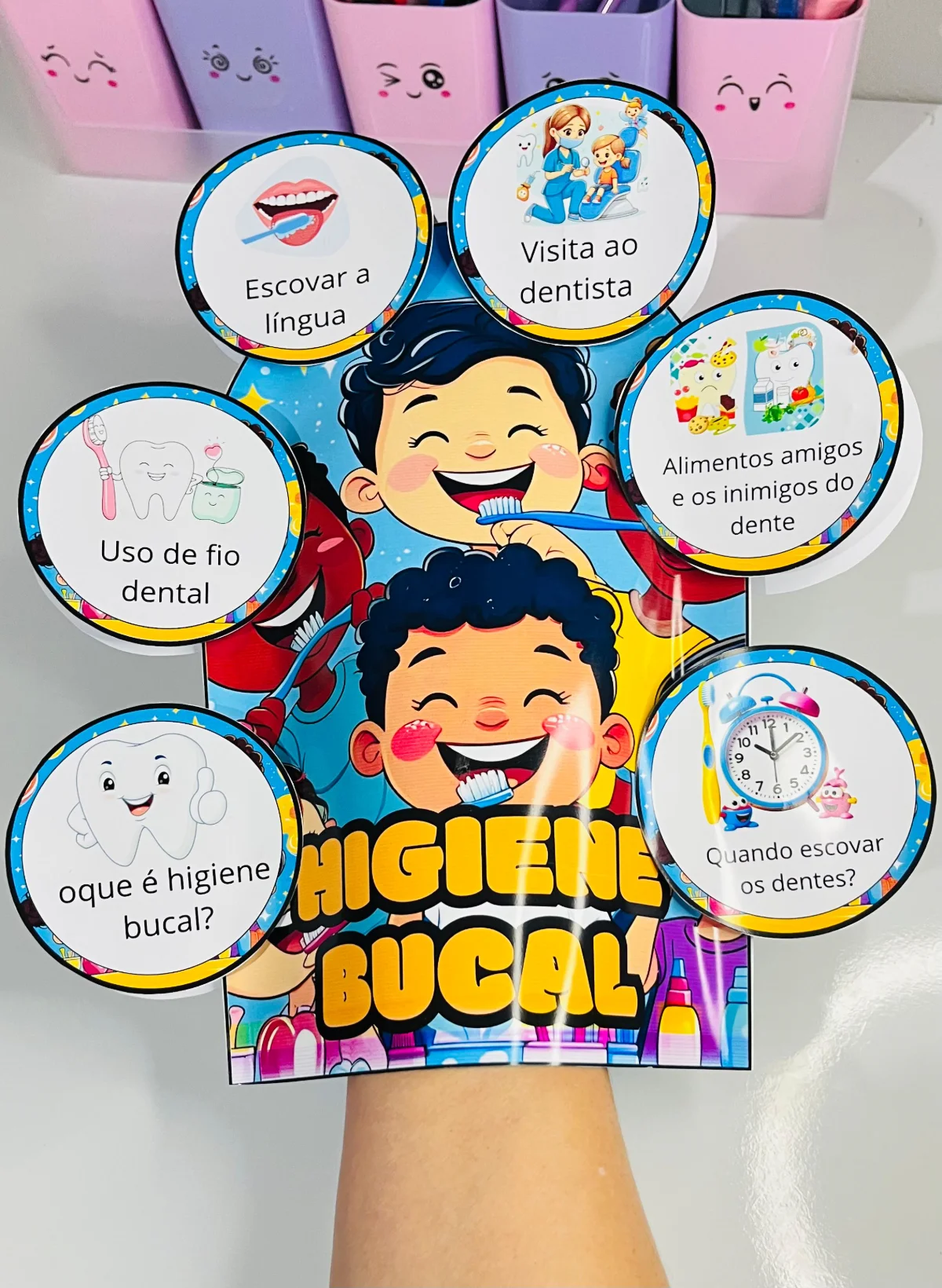 Luva Pedagógica Higiene Bucal - Educação infantil — Ciências para Educação Infantil: O recurso criativo que estimula a…