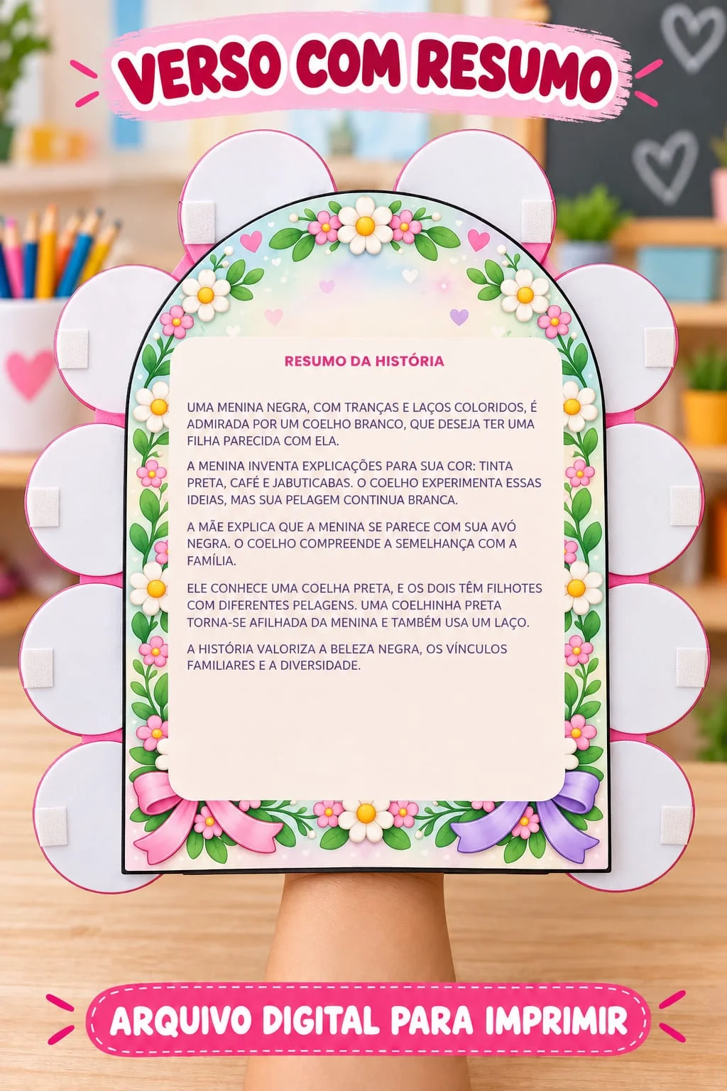 Luva Pedagógica Menina Bonita do Laço de Fita + 2 Atividades em PDF — amostra 5: 👩‍🏫 PARA QUEM É INDICADO?