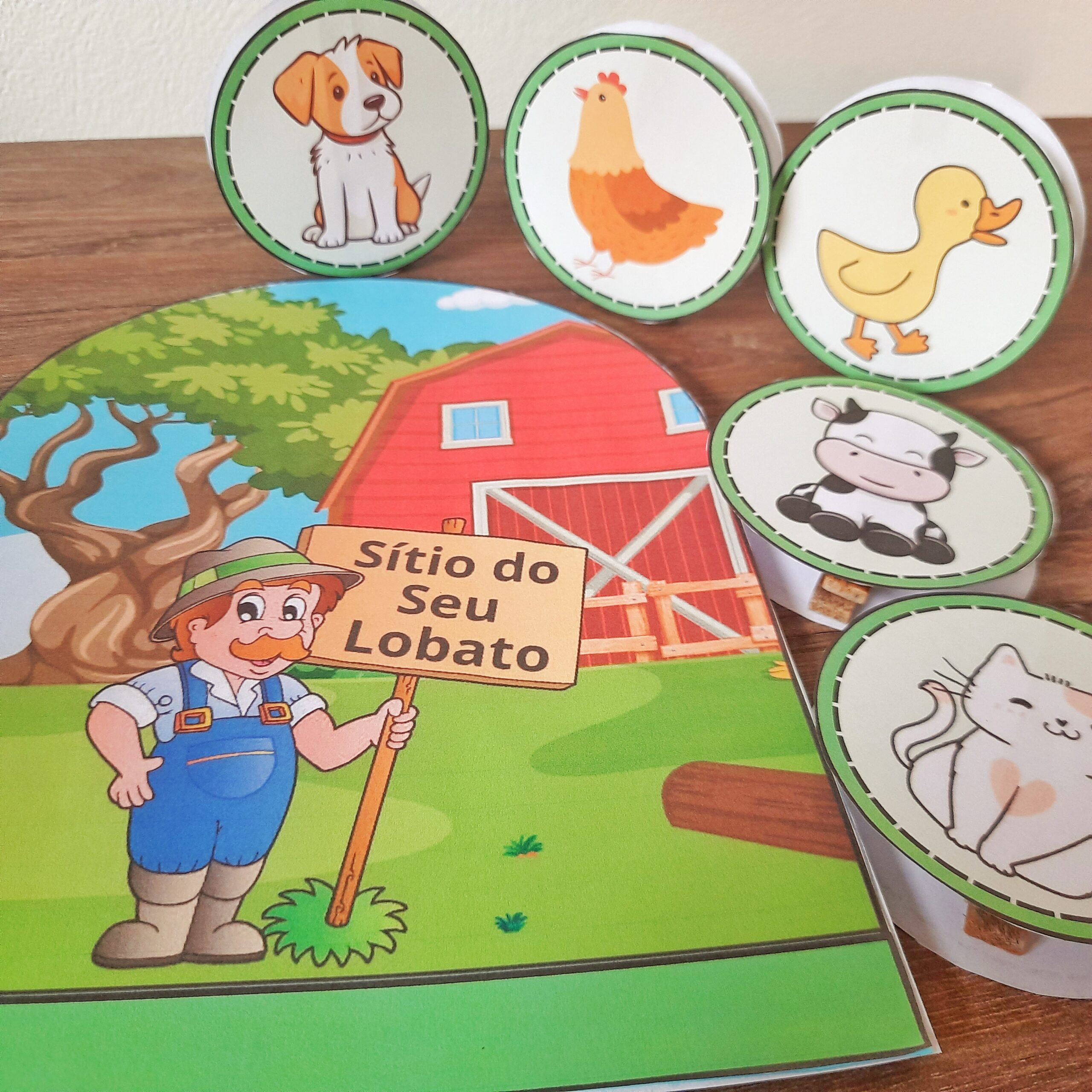 Luva pedagógica musical: Sítio do Seu Lobato com flip book — amostra 4: Para quem é indicado