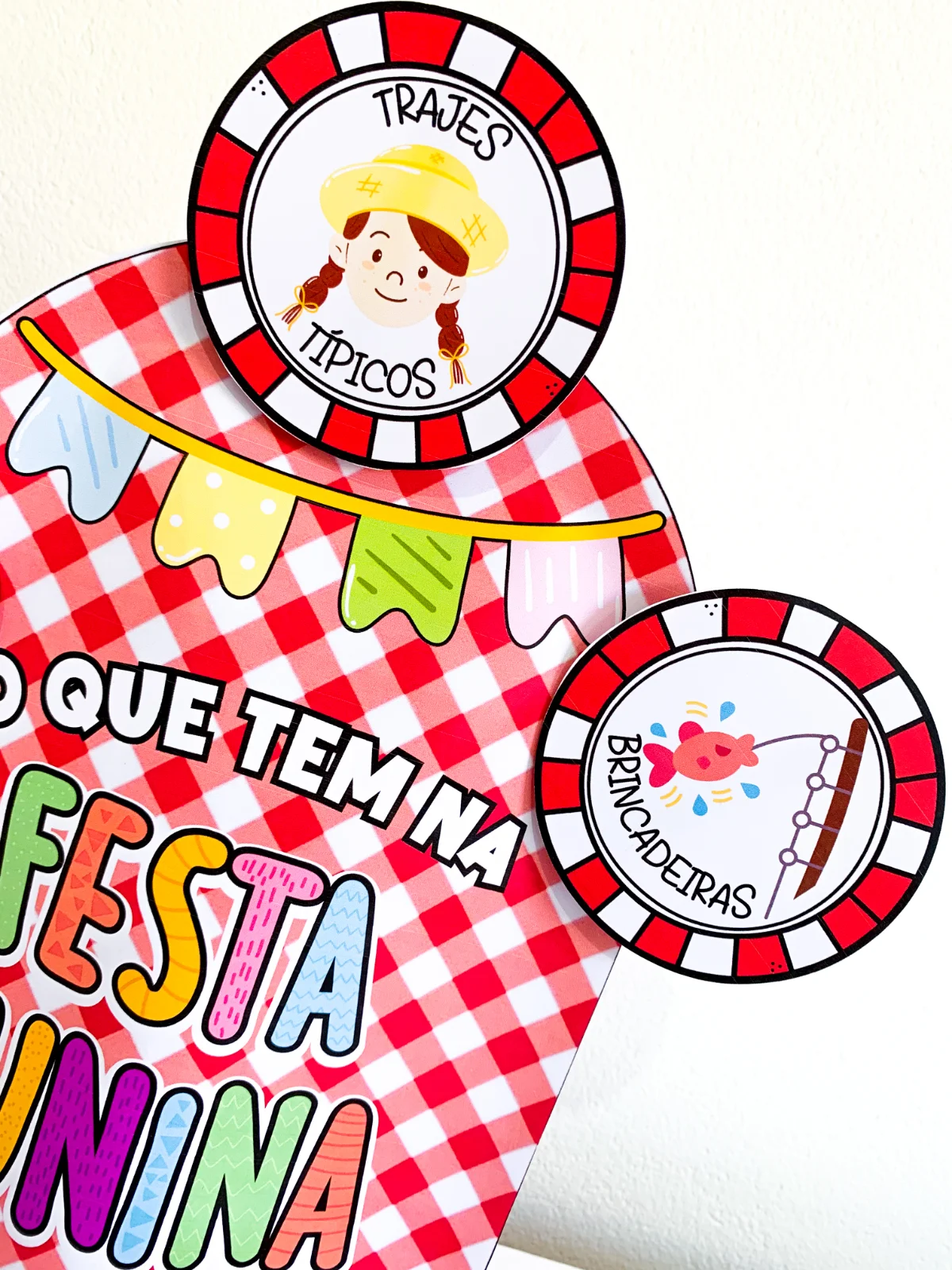 Luva Pedagógica: O que tem na Festa Junina? — amostra 1: O que vem no material