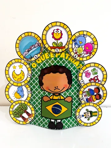 Luva-Poema O Que É Pátria – Educação Infantil — amostra 5: Luva-poema O Que É Pátria para trabalhar a Semana da Pátria na…