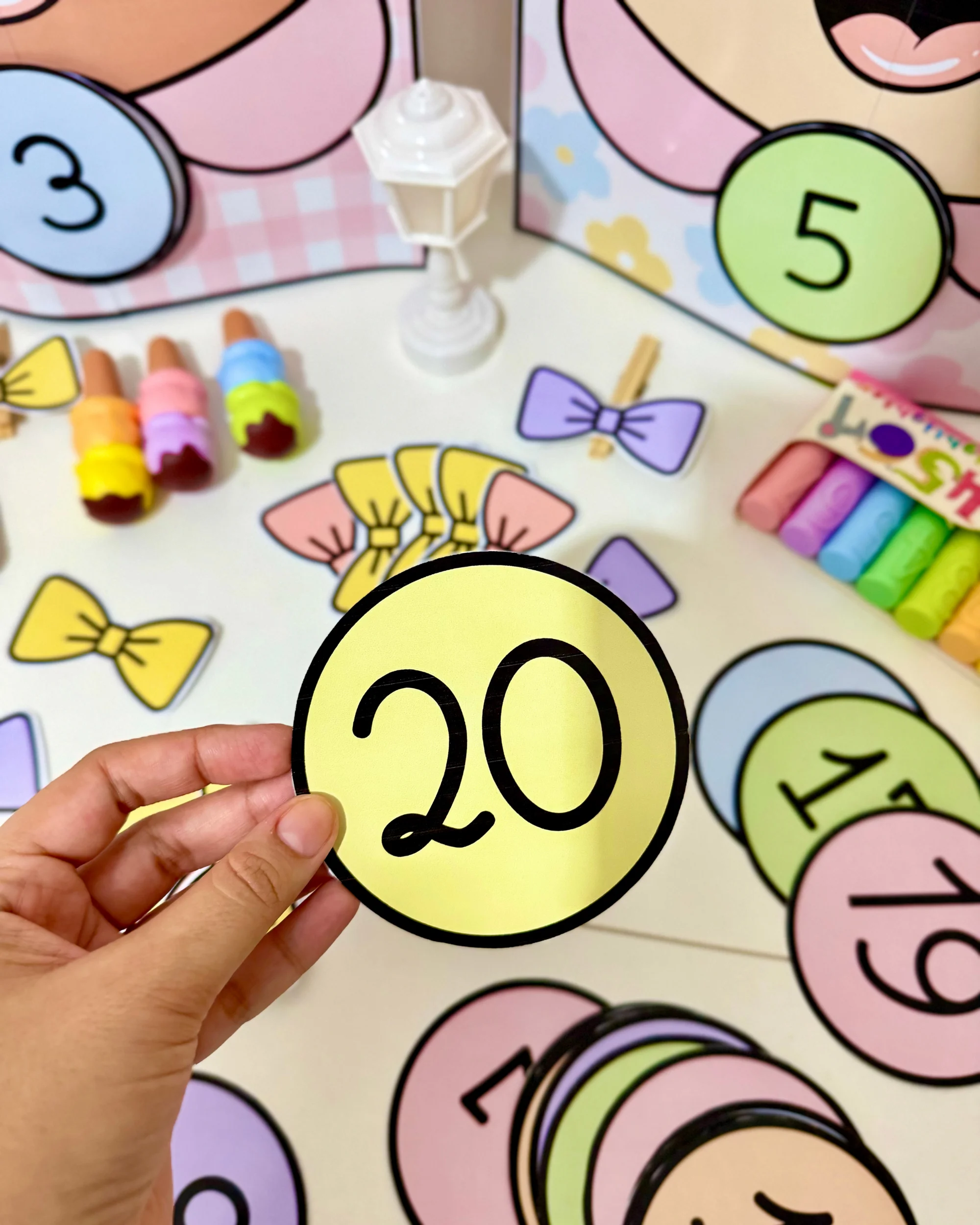 Luvas das Contagens para Educação Infantil e Anos Iniciais — amostra 4: Recurso Luvas das Contagens para trabalhar os…