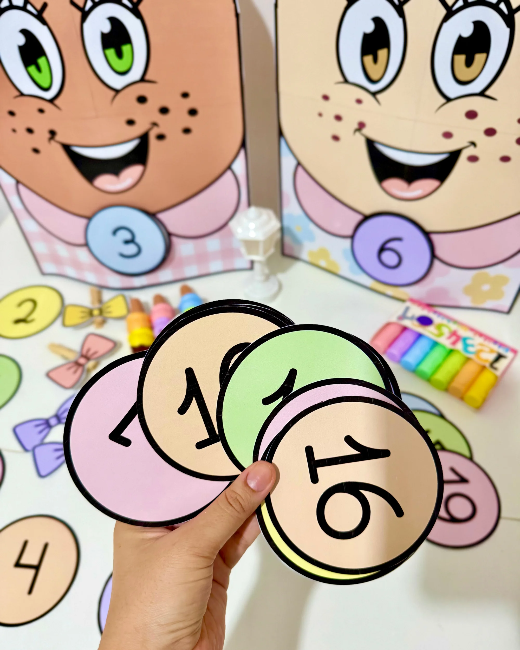 Luvas das Contagens para Educação Infantil e Anos Iniciais — amostra 5: Recurso Luvas das Contagens para trabalhar os…