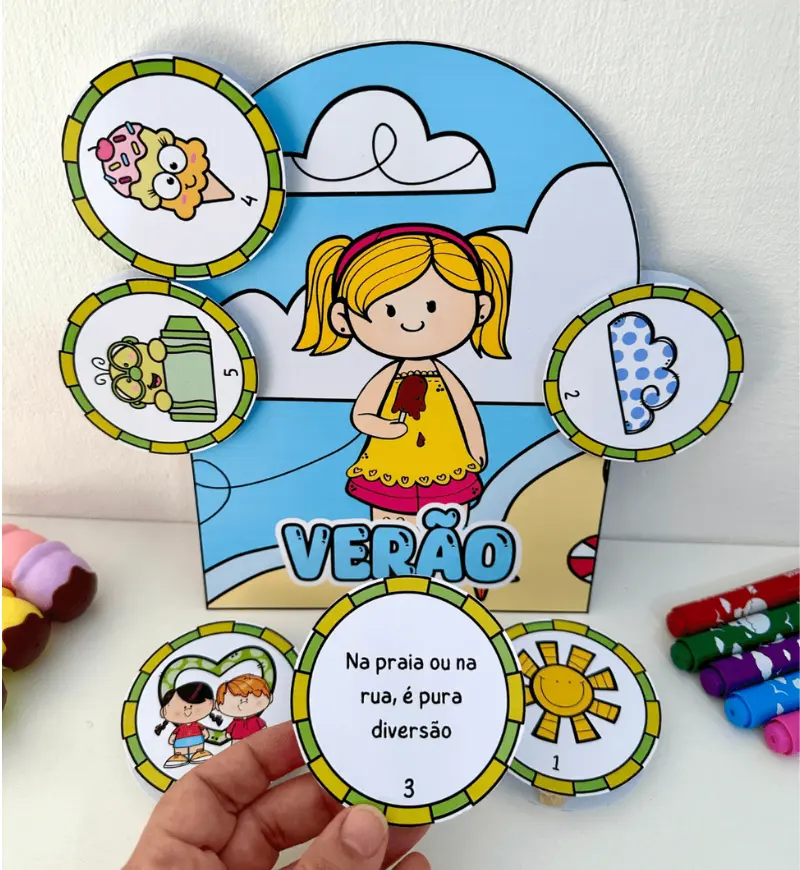 Luvas das Estações do Ano: Poemas para Educação Infantil — amostra 1: Luvas das estações do ano para Educação Infantil