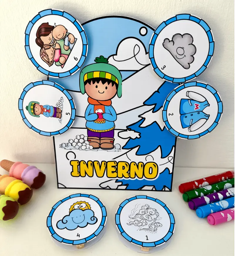 Luvas das Estações do Ano: Poemas para Educação Infantil — amostra 3: Como usar em sala de aula
