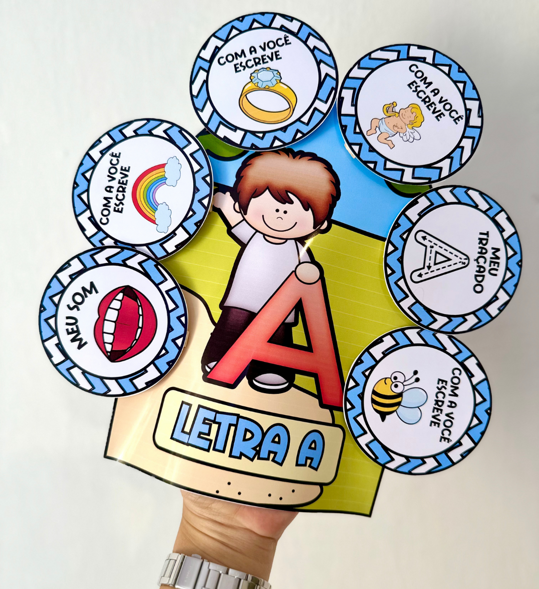 Luvas do Alfabeto em PDF para Educação Infantil — capa do material