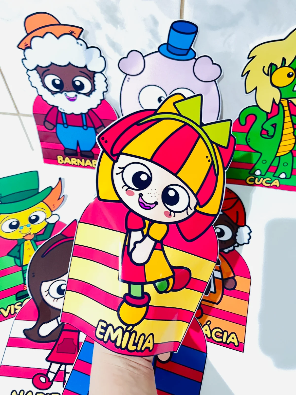 Luvas Teatrais – Sítio do Pica Pau Amarelo — amostra 1: Ideal para Educação Infantil e Ensino Fundamental I, este recurso…