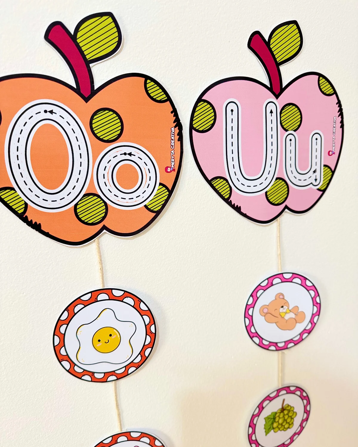 Maçã das Vogais – Recurso Visual para Educação Infantil — amostra 4: O recurso visual “Maçã das Vogais” foi desenvolvido…