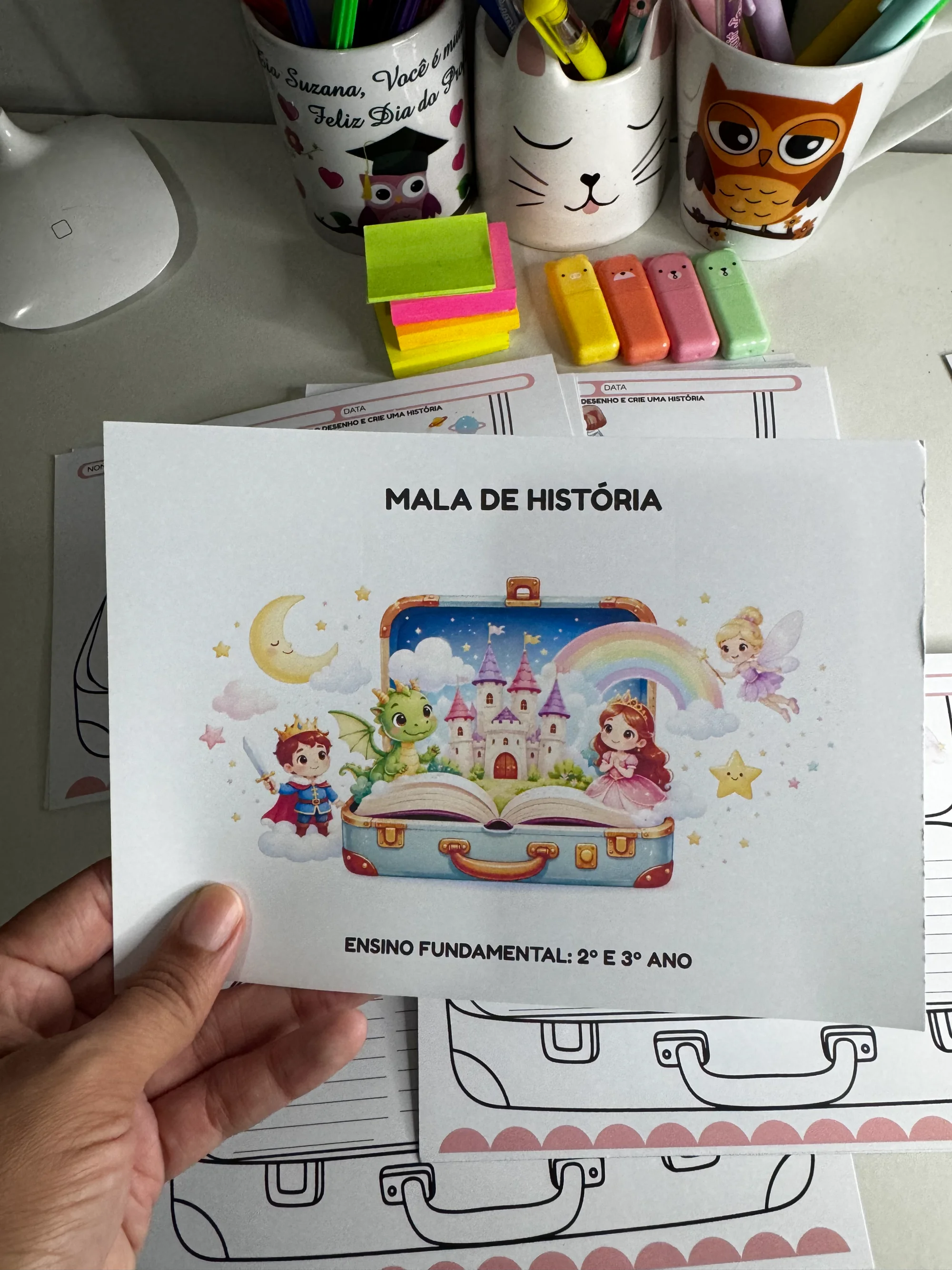 MALA DE HISTÓRIAS – LEITURA ANOS INICIAIS ALFABETIZAÇÃO — capa do material