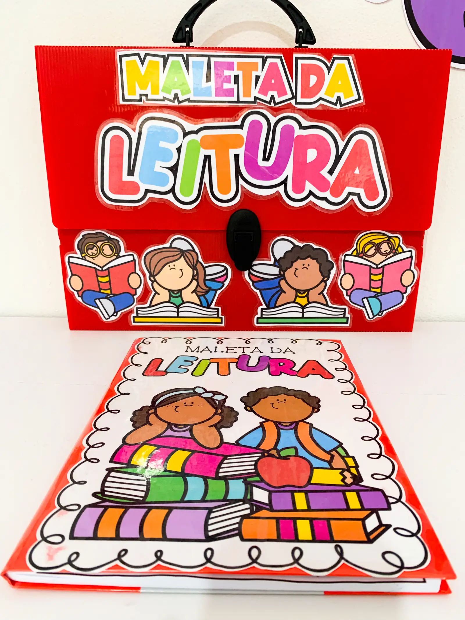 Maleta da Leitura – Atividades para Imprimir — amostra 3: Com a Maleta da Leitura, você leva para a sala de aula um projeto…
