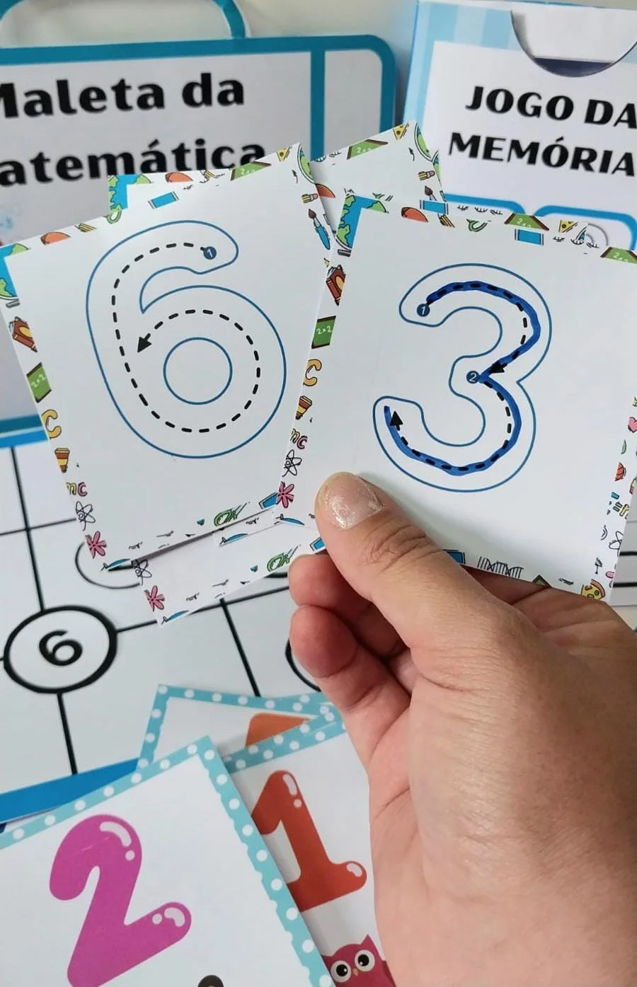 🧮 Maleta da Matemática: Jogos e Atividades para Imprimir — capa do material