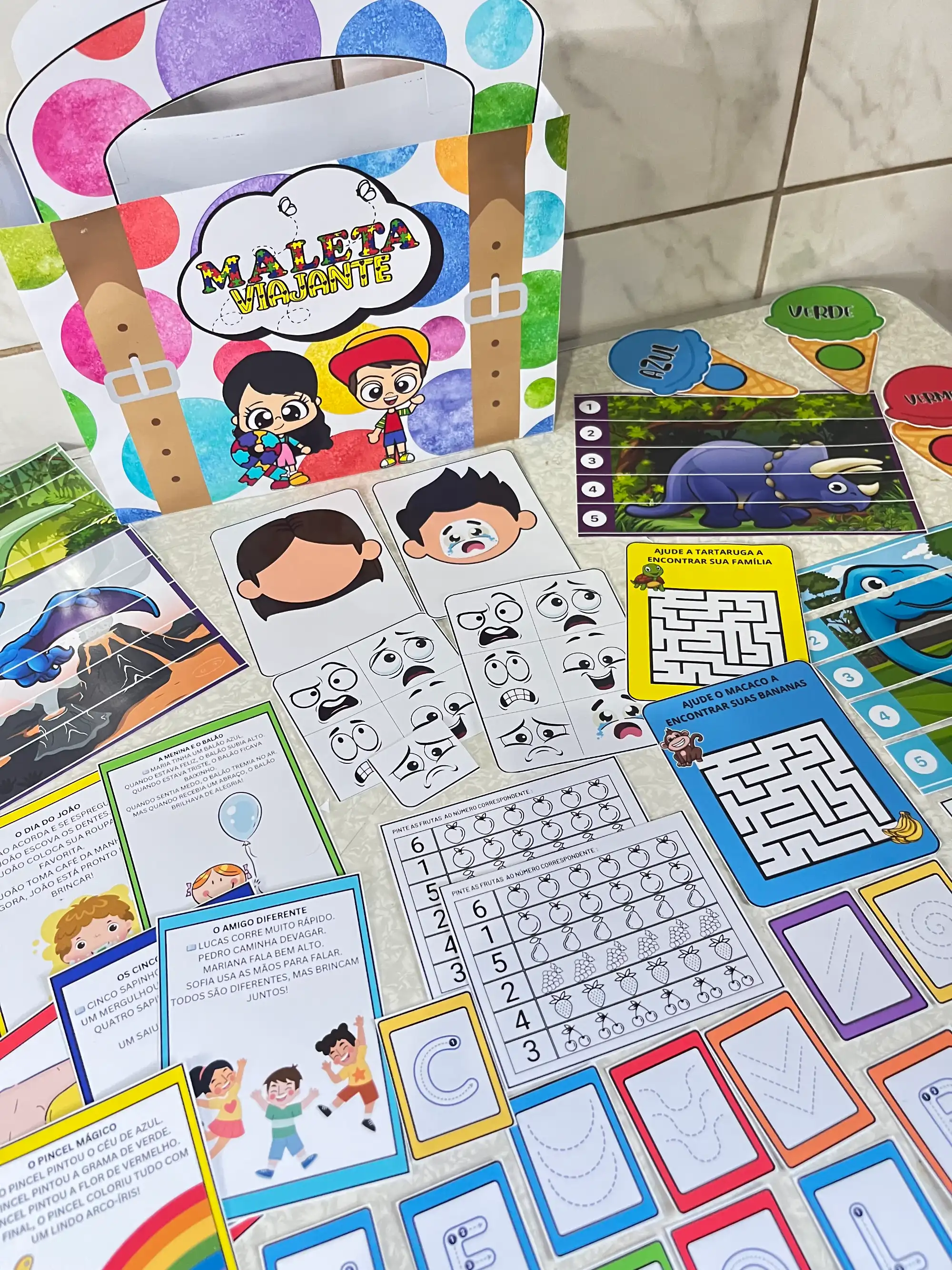 Maleta Viajante Inclusiva – Aprender é uma Aventura! — capa do material