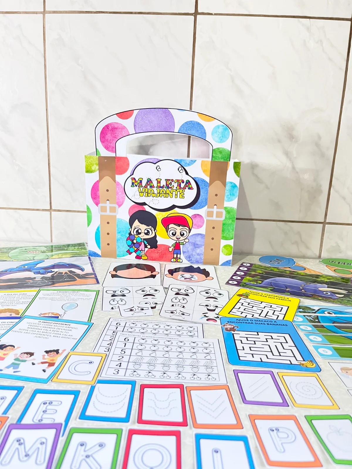 Maleta Viajante Inclusiva - ATIVIDADE LUDICA - ALFABETIZAÇÃO — amostra 3: ✨ Uma experiência lúdica e sensorial para… Maleta Viajante Inclusiva - ATIVIDADE LUDICA - ALFABETIZAÇÃO — amostra 3: ✨ Uma experiência lúdica e sensorial para…