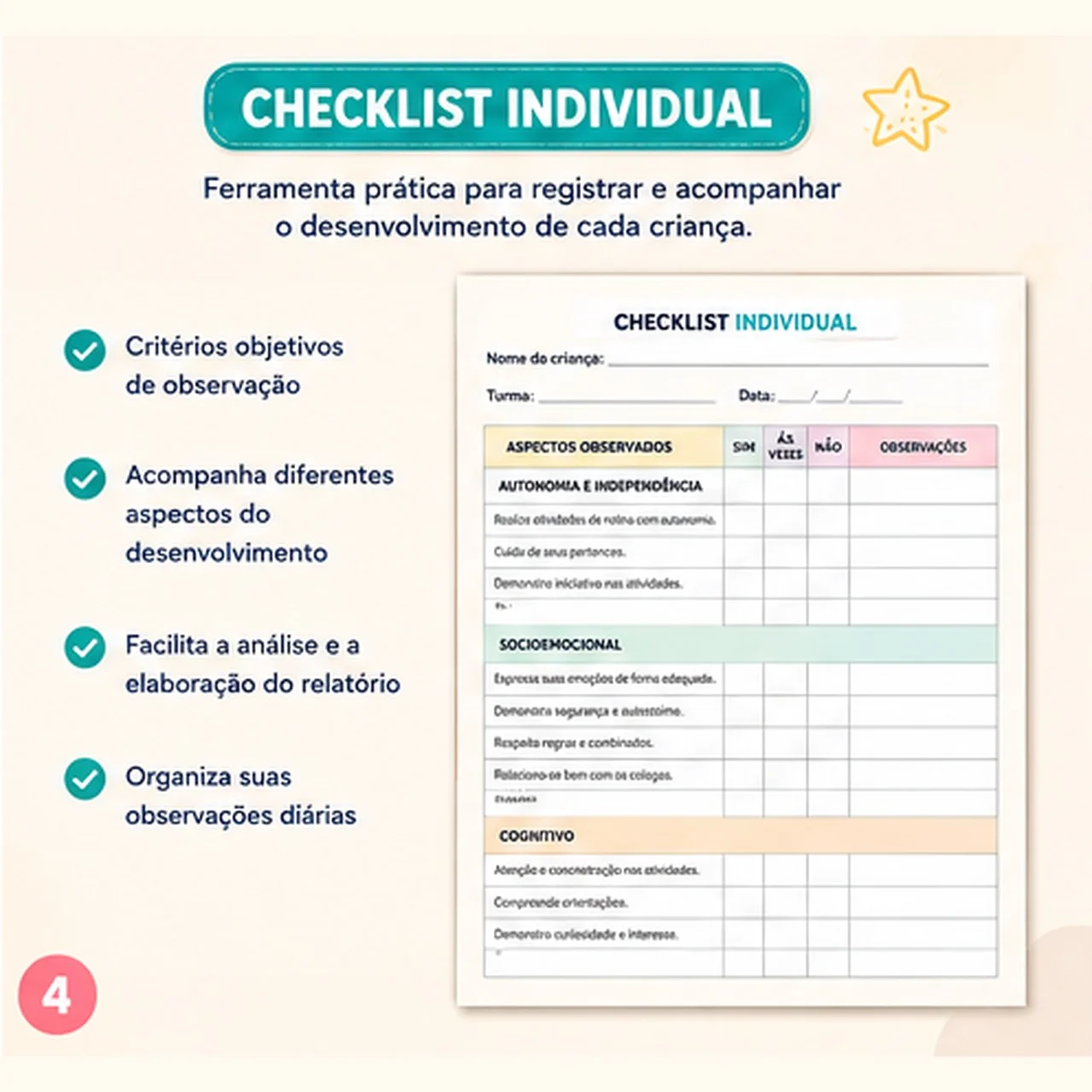 Manual de Relatórios da Educação Infantil — amostra 2: Manual com orientações, exemplos e checklist para elaborar…