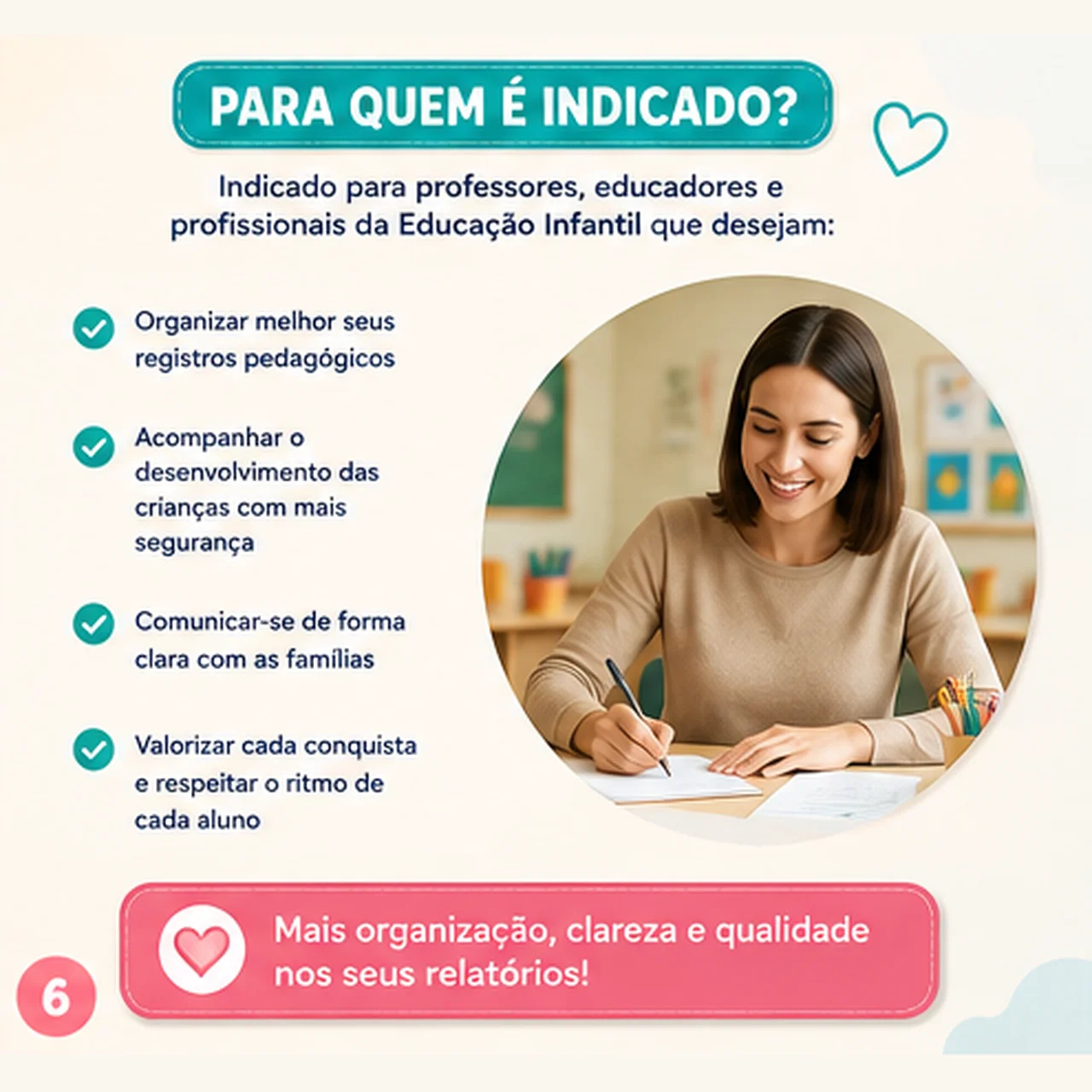 Manual de Relatórios da Educação Infantil — amostra 3: Manual com orientações, exemplos e checklist para elaborar…