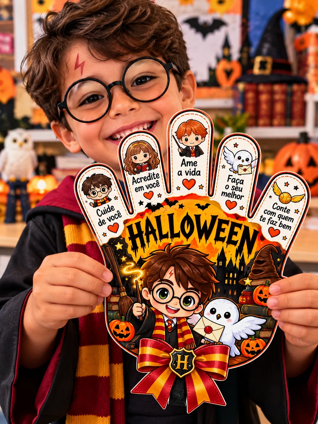 MÃO MÁGICA – HARRY POTTER PARA DOCES E MARCA-PÁGINAS! — amostra 1: ✨ Um material criativo e superdivertido para deixar as…