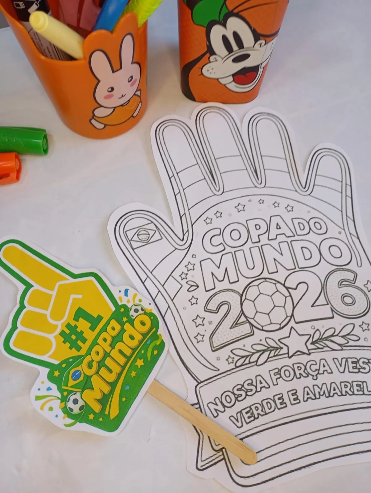 Mãozinha da Copa 2026 para Imprimir – Atividade Infantil — amostra 2: Ao adquirir, você recebe um kit completo com artes…