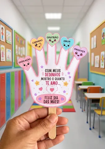 Mãozinha Dia Das Mães – PDF para Imprimir — capa do material