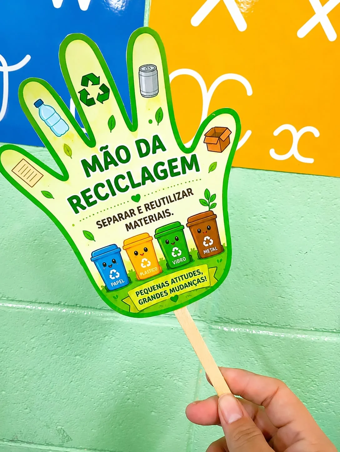 🌱✨ MÃOZINHAS GUARDIÃS DO MEIO AMBIENTE ✨🌱 — amostra 4: Um material educativo encantador e super criativo para trabalhar…