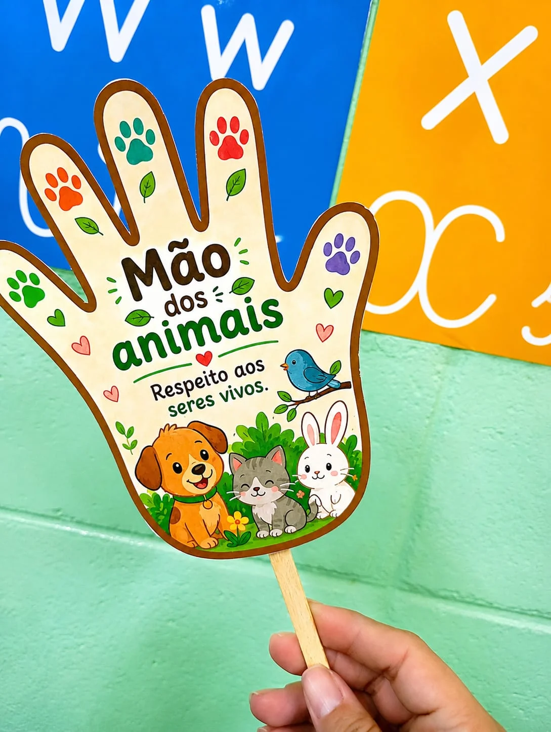 🌱✨ MÃOZINHAS GUARDIÃS DO MEIO AMBIENTE ✨🌱 — amostra 5: Um material educativo encantador e super criativo para trabalhar…