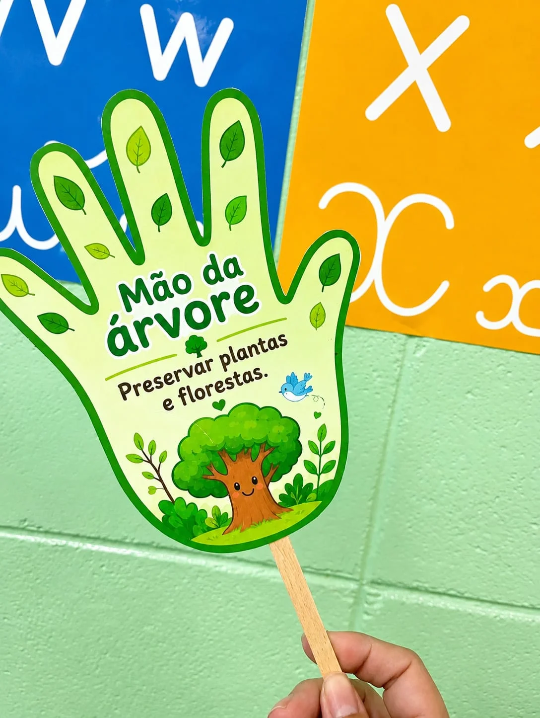 🌱✨ MÃOZINHAS GUARDIÃS DO MEIO AMBIENTE ✨🌱 — amostra 6: Um material educativo encantador e super criativo para trabalhar…