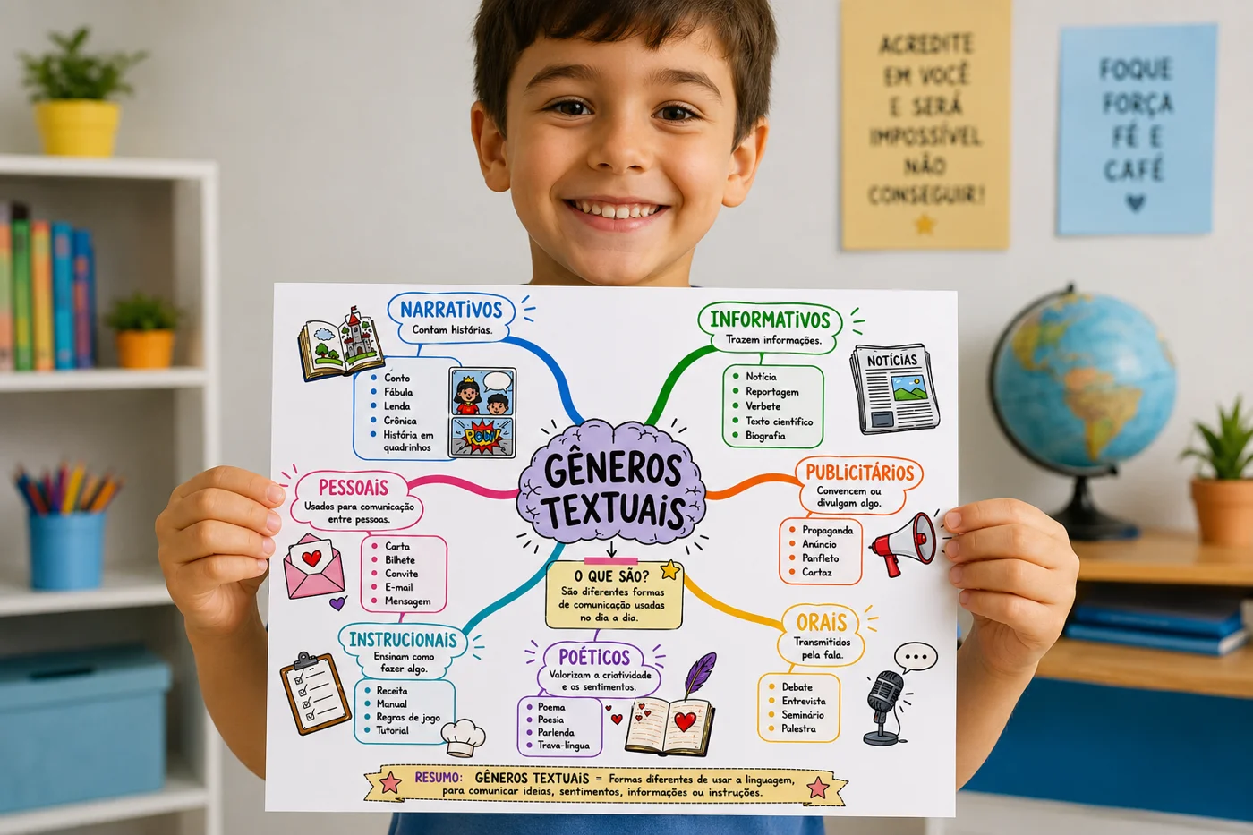 Mapa mental gêneros textuais — amostra 1: 📝 Mapa Mental – Gêneros Textuais O Mapa Mental – Gêneros Textuais é um recurso…