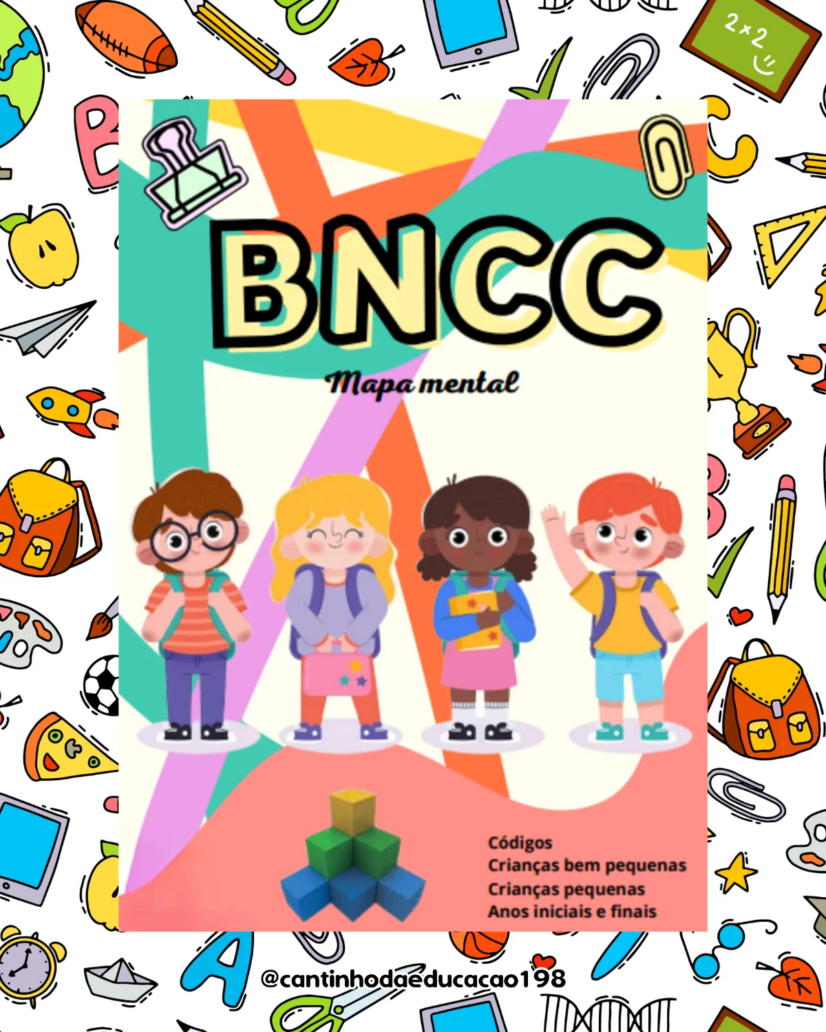 Mapas mentais da bncc – PDF para Imprimir — Alfabetização para Educação Infantil: Um material completo para facilitar a…