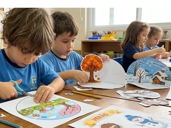 Maquete 4 Estações do Ano | Atividade Educação Infantil — amostra 2: O que aparece em cada estação? Maquete 4 Estações do Ano | Atividade Educação Infantil — amostra 2: O que aparece em cada estação?