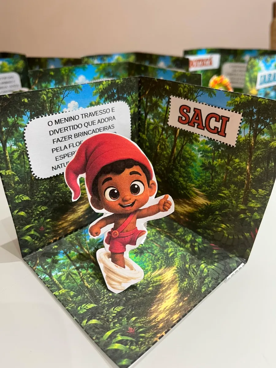Maquetes do Folclore 3D - Educação Infantil e Anos Iniciais — amostra 1: Imagina a carinha dos seus alunos descobrindo o…