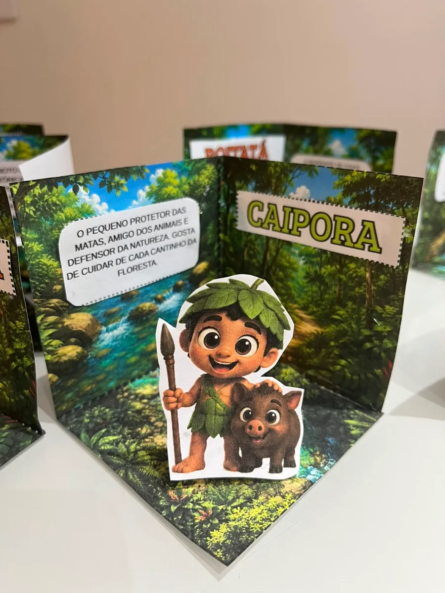 Maquetes do Folclore 3D - Educação Infantil e Anos Iniciais — amostra 2: Imagina a carinha dos seus alunos descobrindo o…