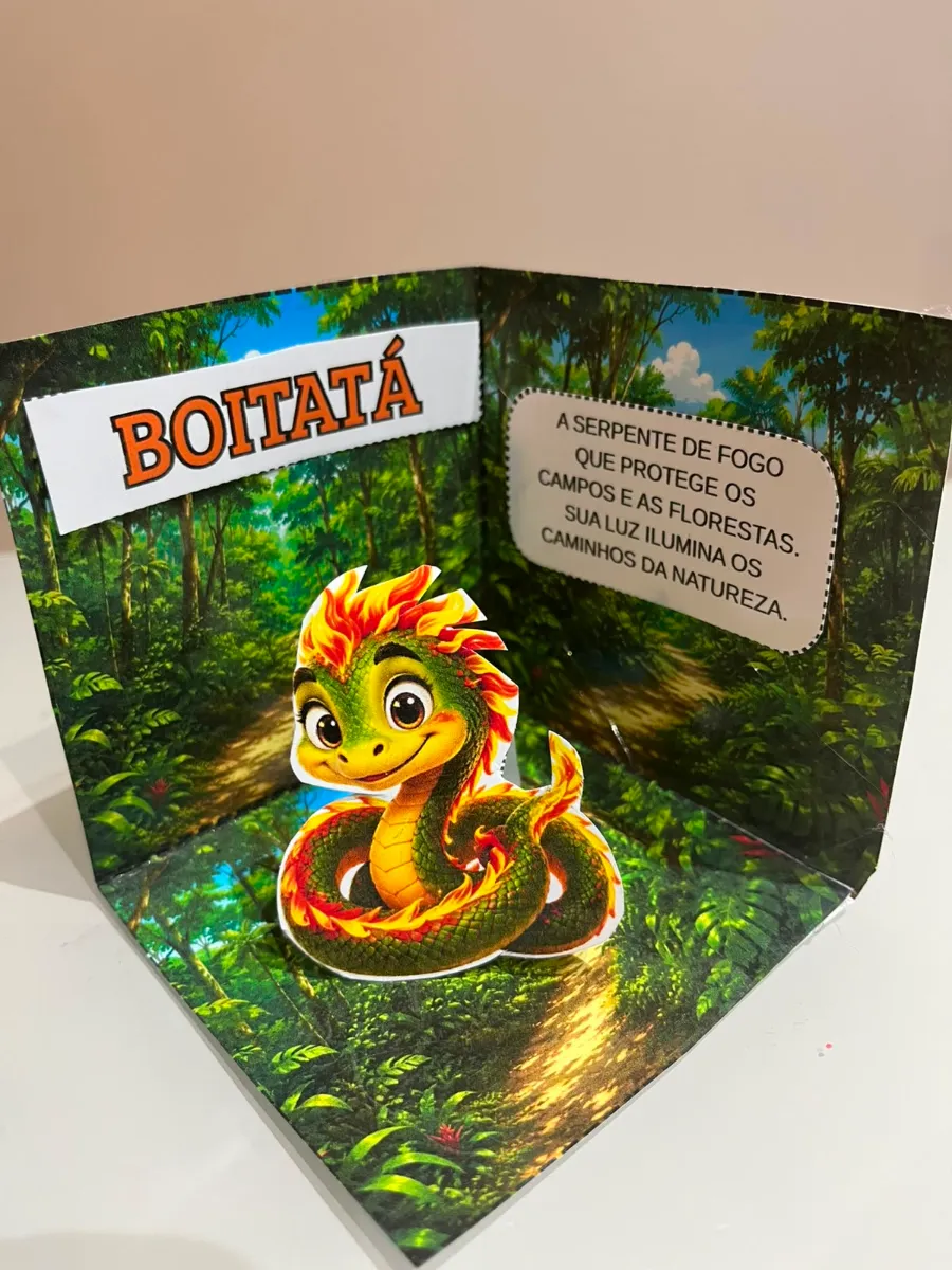 Maquetes do Folclore 3D - Educação Infantil e Anos Iniciais — amostra 5: Imagina a carinha dos seus alunos descobrindo o…