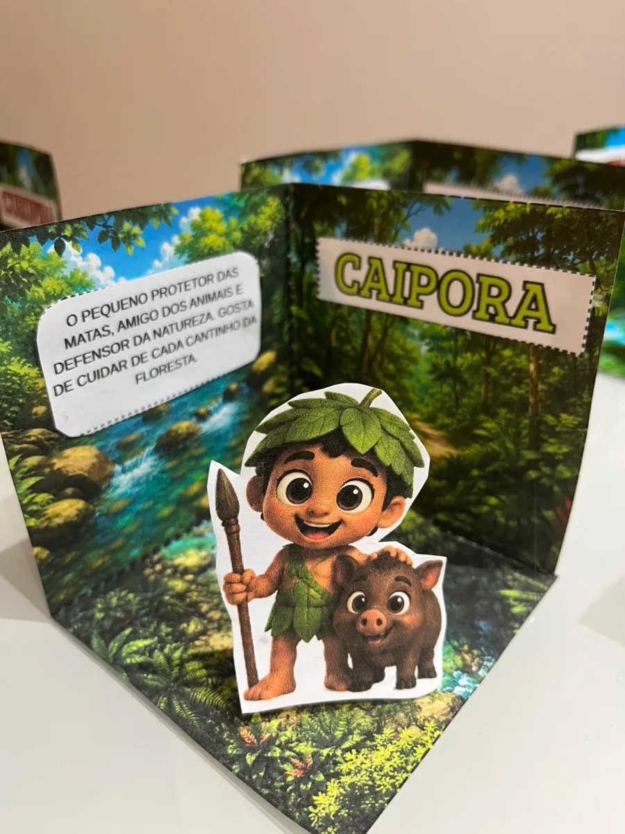 Maquetes do Folclore 3D - Educação Infantil e Anos Iniciais — amostra 6: Imagina a carinha dos seus alunos descobrindo o…