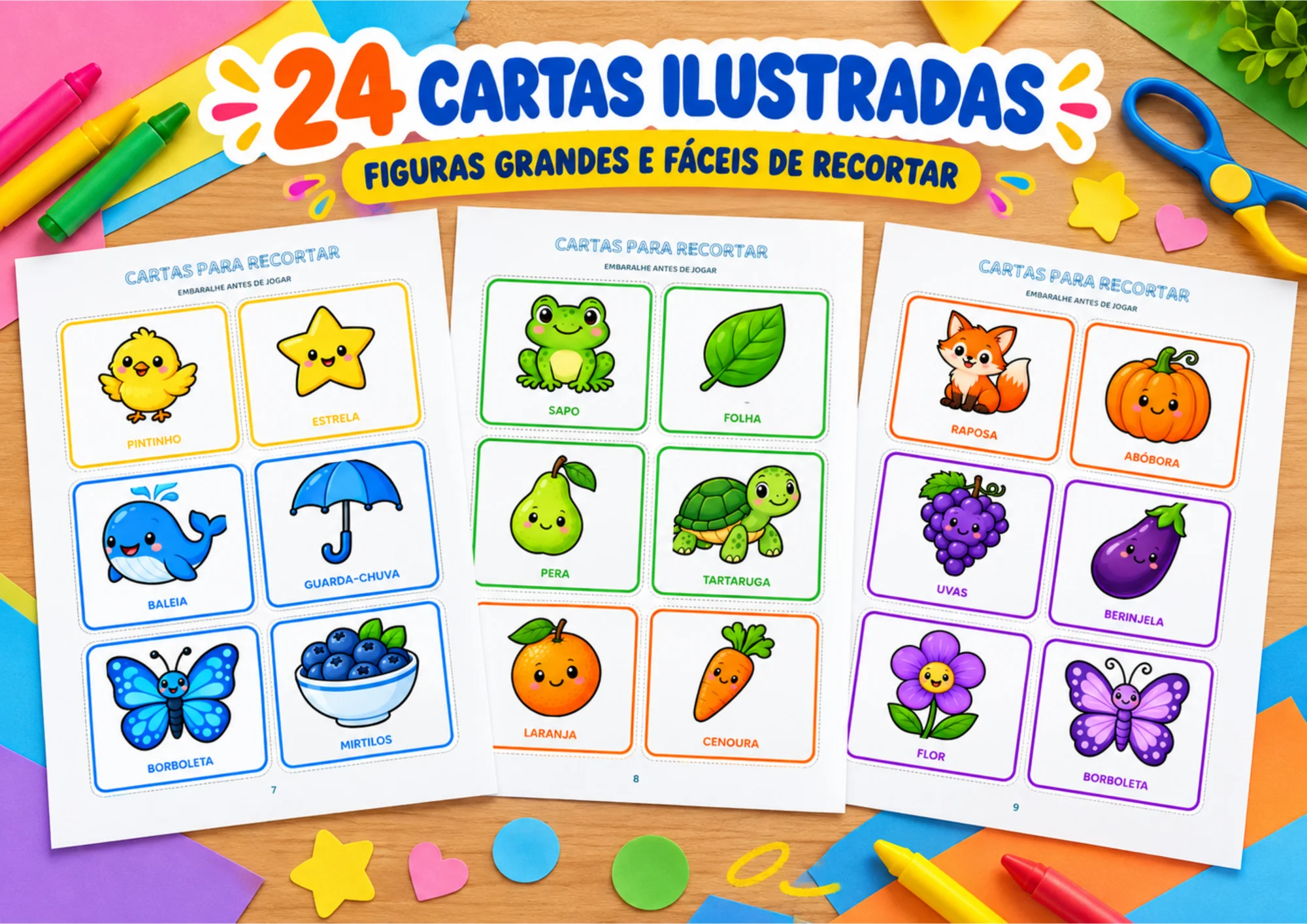 Mar de Pares: Jogo da Memória para Educação Infantil — capa do material