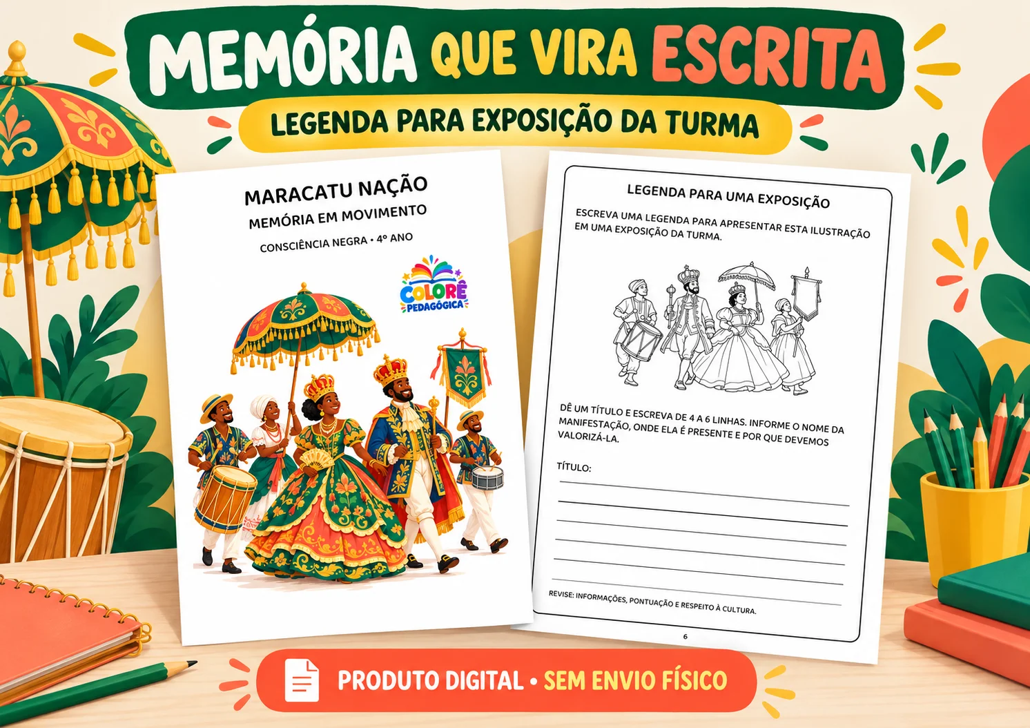 Maracatu Nação: Memória em Movimento — Consciência Negra — 4º Ano — amostra 3: Maracatu Nação: Memória em Movimento reúne…