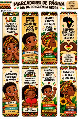 MARCADOR DE PÁGINA DIA DA CONSCIÊNCIA NEGRA - DIVERSIDADE — amostra 1: O que é