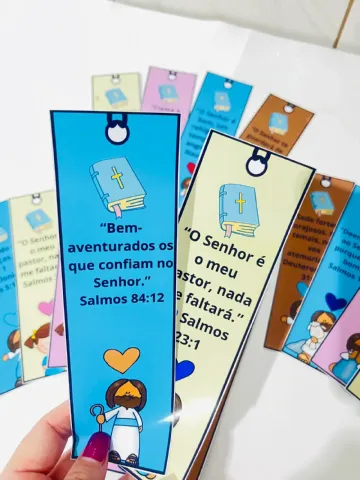 Marcadores de Bíblia Infantil - Ensino Religioso — capa do material