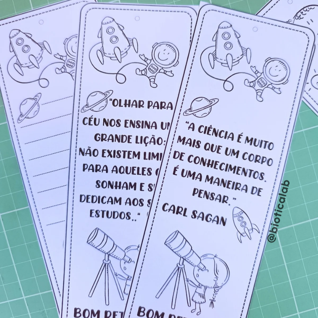 Marcadores de Página – Material Pedagógico — amostra 1: Sobre o Marcadores de Página