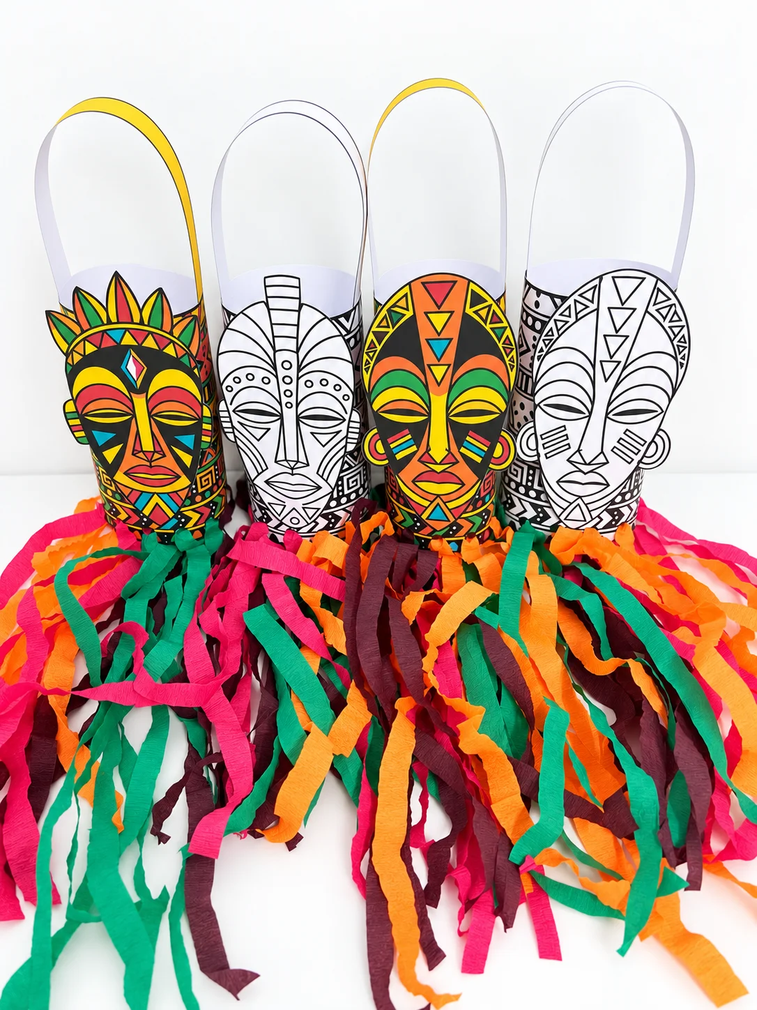 Máscaras Africanas – Arte e Cultura Africana para Imprimir — amostra 4: Habilidades e objetivos pedagógicos
