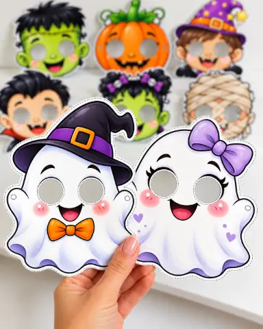 MÁSCARAS DE HALLOWEEN – 12 MODELOS INCRÍVEIS EM PDF — amostra 4: Prepare-se para um Halloween cheio de diversão e… MÁSCARAS DE HALLOWEEN – 12 MODELOS INCRÍVEIS EM PDF — amostra 4: Prepare-se para um Halloween cheio de diversão e…