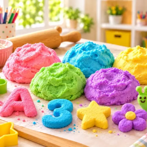Massinha Nuvem para Educação Infantil | Receita + Atividades em PDF — amostra 2: Massinha Nuvem para Educação Infantil com…
