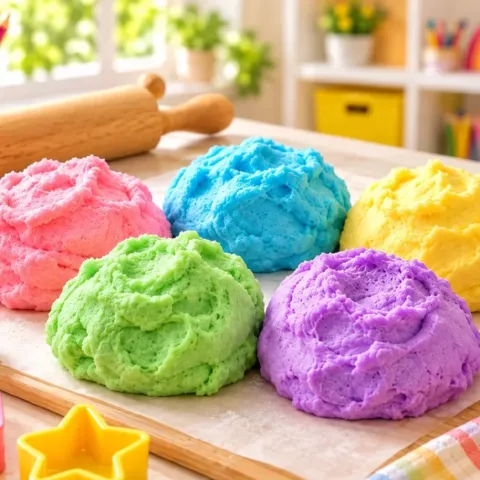 Massinha Nuvem para Educação Infantil | Receita + Atividades em PDF — amostra 5: Massinha Nuvem para Educação Infantil com…
