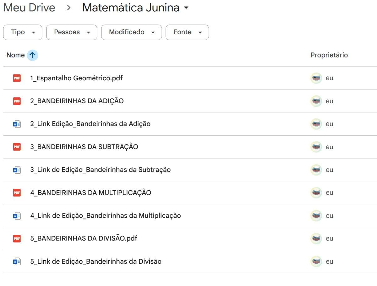 Matemática Junina – 4 Operações — amostra 6: Kit de Matemática Junina com atividades lúdicas e divertidas para trabalhar…