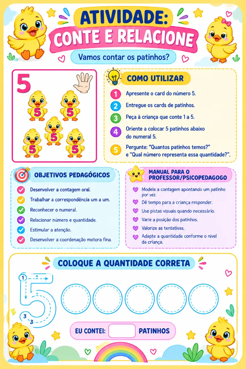 Matemática na educação infantil — amostra 3: Um material completo e divertido para trabalhar matemática na educação…