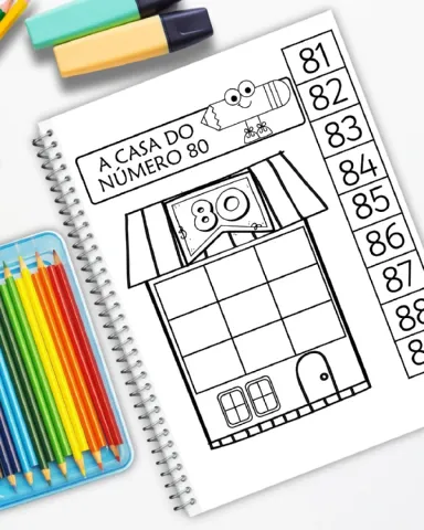 Matemática para Alfabetização: Números de 0 a 99 — amostra 1: Desenvolvendo habilidades matemáticas fundamentais com…