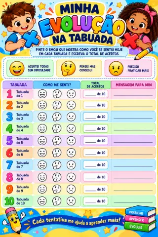 MATEMÁTICA - TABUADA DIVERTIDA 4º E 5º ANO — amostra 1: O que é