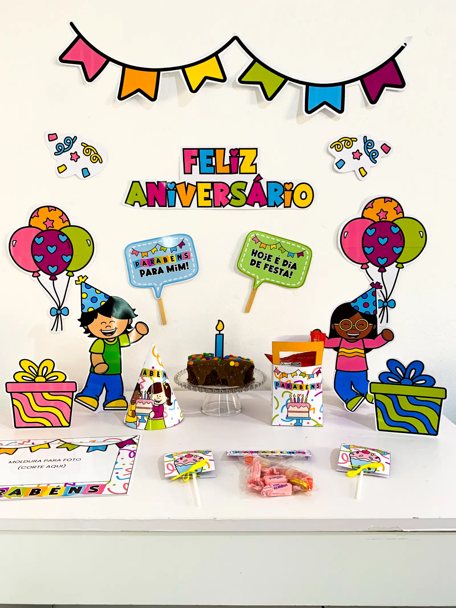 Material Aniversariante do Dia – PDF para Imprimir — Alfabetização para Educação Infantil: Celebre, registre e transforme…